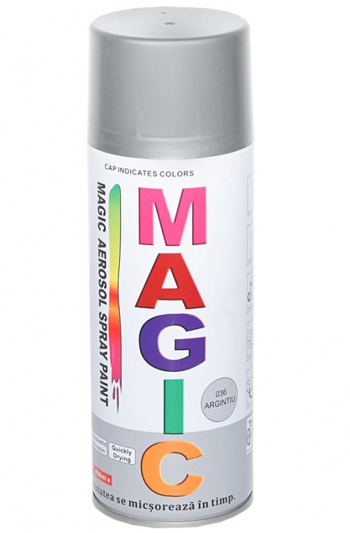 Spray Vopsea Magic Argintiu 036 400ML