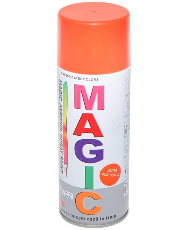 Spray Vopsea Magic Portocaliu 2004 400ML