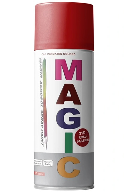 Spray Vopsea Magic Rosu Passion 400ML