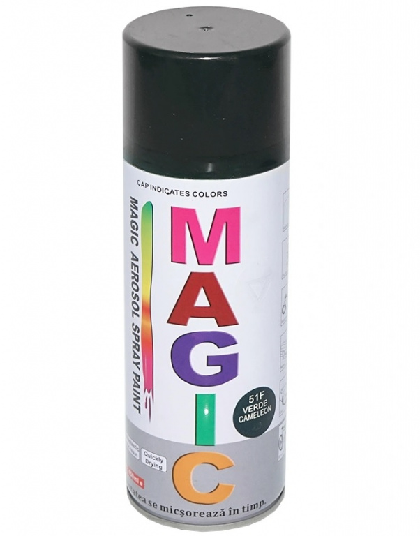 Spray Vopsea Magic Verde Cameleon 400ML