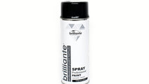 Spray Vopsea Negru Lucios 400 ML Brilliante