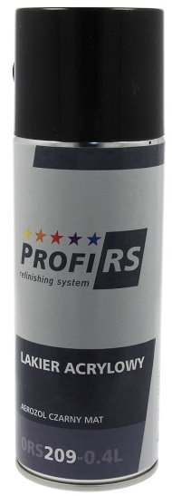 Spray Vopsea Negru Mat Profirs 400ML 0RS209-0.4L