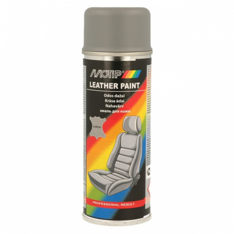 SPRAY VOPSEA PENTRU PIELE GRI 200 ML 382431 MOTIP
