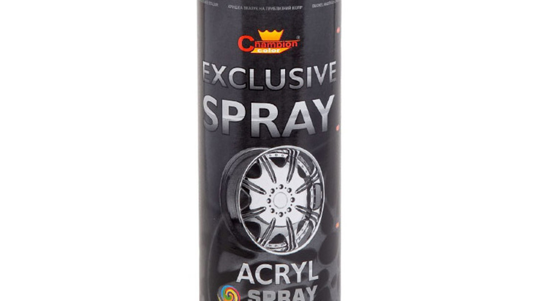 Spray Vopsea Profesional Champion Argintiu Pentru Jante 500ML TCT-4935