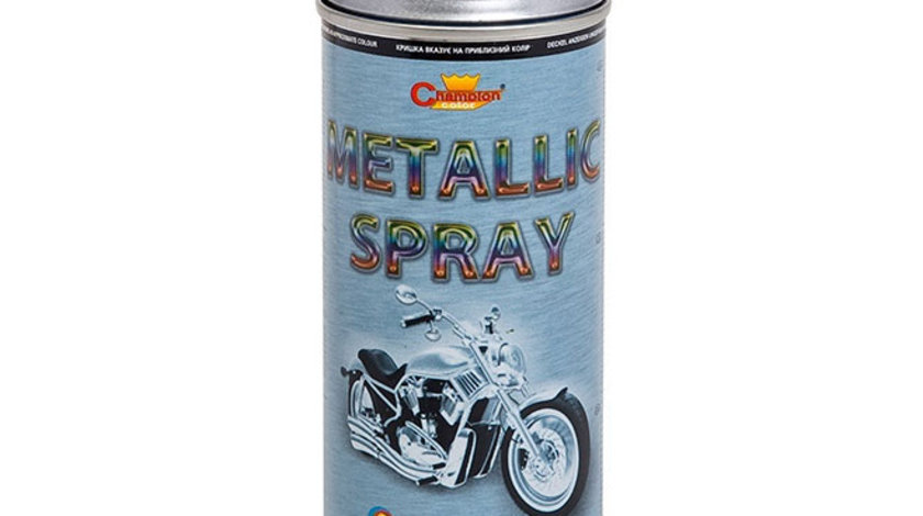 Spray Vopsea Profesional Champion Color Ral Argintiu Metalizat 400ML TCT-4912