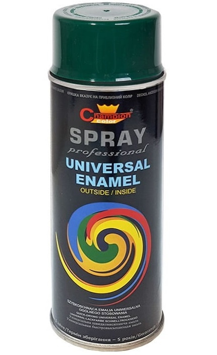 Spray Vopsea Profesional Champion Color Verde Moss Green Ral 6005 400ML 260421-1