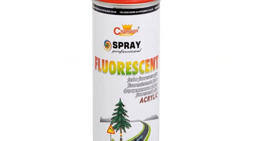 Spray Vopsea Profesional Champion Rosu Fluorescent 400ML TCT-4930