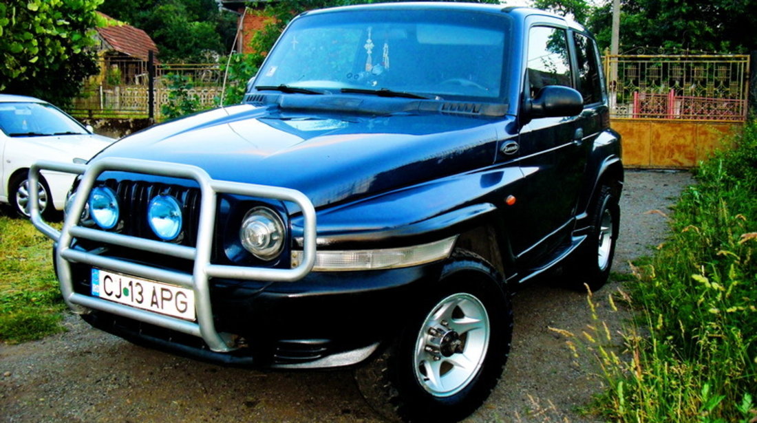 SsangYong Korando 2,3i benzina - GPL 2000