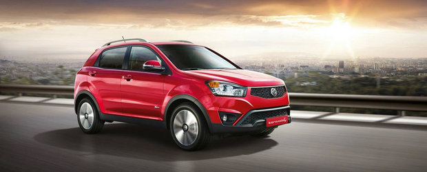 SsangYong Korando Facelift - Primele imagini oficiale