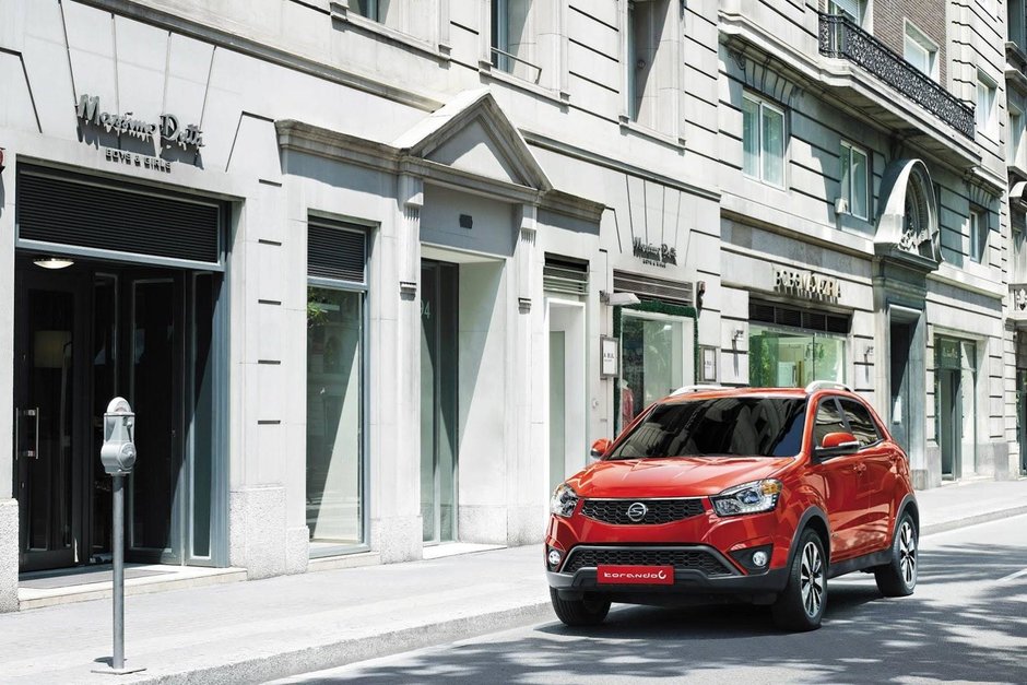 SsangYong Korando Facelift