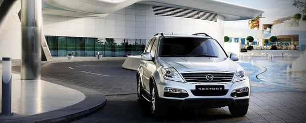 SsangYong Rexton W a debutat pe piata sud-coreeana