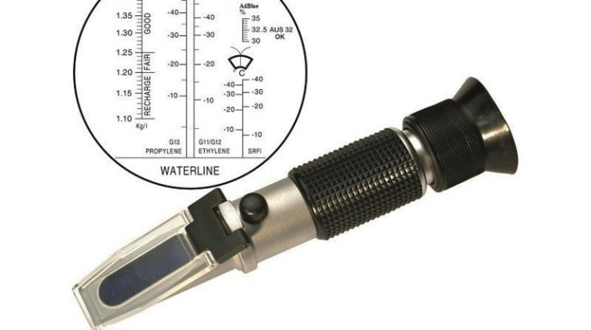 ST1112 Refractometru antigel, AdBlue si acid baterie, SelTech