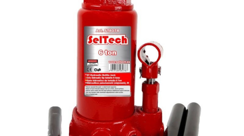 ST8078 Cric hidraulic tip butelie 6 tone, SelTech
