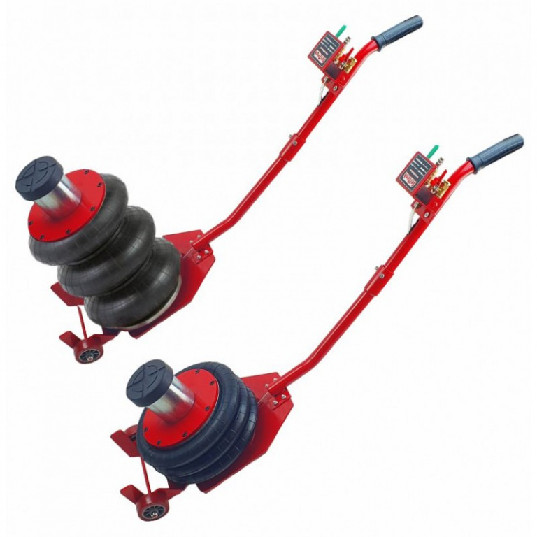 ST8135 Cric pneumatic 3.5 tone cu 3 perne de aer cu inaltator, SelTech
