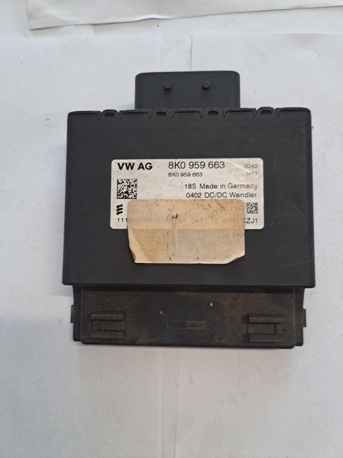 Stabilizator Tensiune, Calculator Baterie Audi Q5 - COD 8K0959663