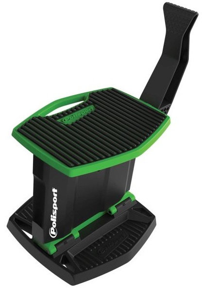 Stand Moto Off-Road / Supermoto Podea Polisport Moto Negru / Verde 200KG 8982700005 POL