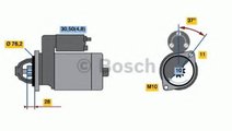 Starter AUDI A6 (4F2, C6) (2004 - 2011) BOSCH 0 98...