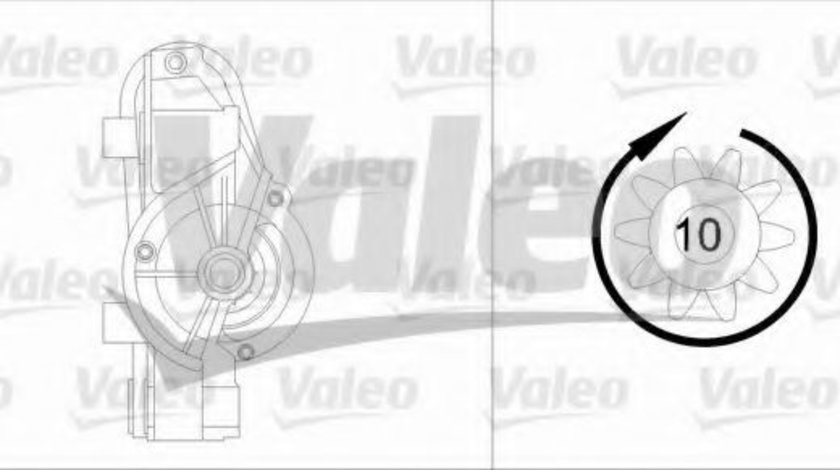 Starter CITROEN C5 I Estate (DE) (2001 - 2004) VALEO 455956 piesa NOUA