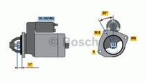 Starter MAZDA 2 (DE) (2007 - 2015) BOSCH 0 986 022...