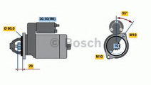 Starter MERCEDES C-CLASS (W204) (2007 - 2014) BOSC...