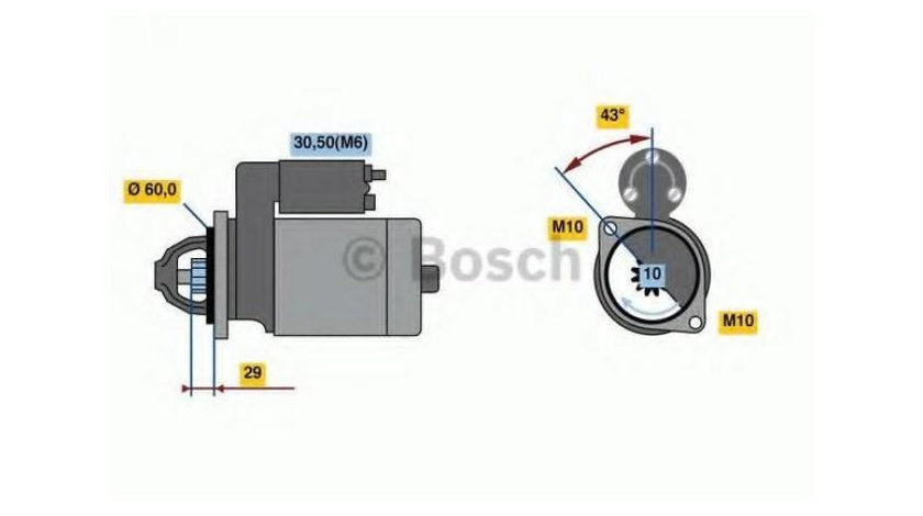 Starter Mercedes CLK Cabriolet (A209) 2003-2010 #2 0001107461