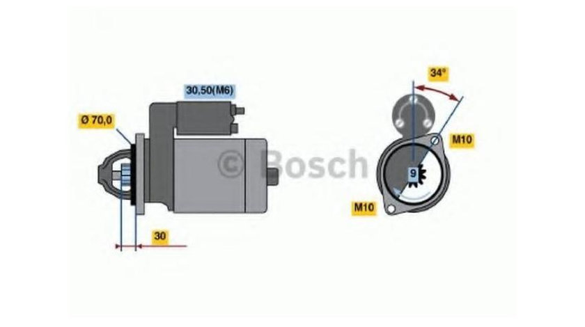 Starter Mercedes SPRINTER 3,5-t caroserie (906) 2006-2016 #2 0001107406