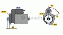 Starter PORSCHE CAYENNE (92A) (2010 - 2016) BOSCH ...