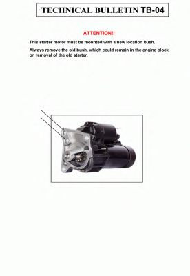 Starter RENAULT MASTER I platou / sasiu (P) (1980 - 1998) DELCO REMY DRS3076 piesa NOUA