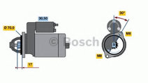 Starter SMART FORTWO Cupe (450) (2004 - 2007) BOSC...