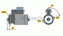 Starter VW CRAFTER 30-35 bus (2E) (2006 - 2016) BO...