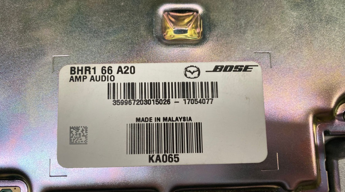 Statie amplificator audio Mazda 3 / 6 2015 BOSE bhr166a20