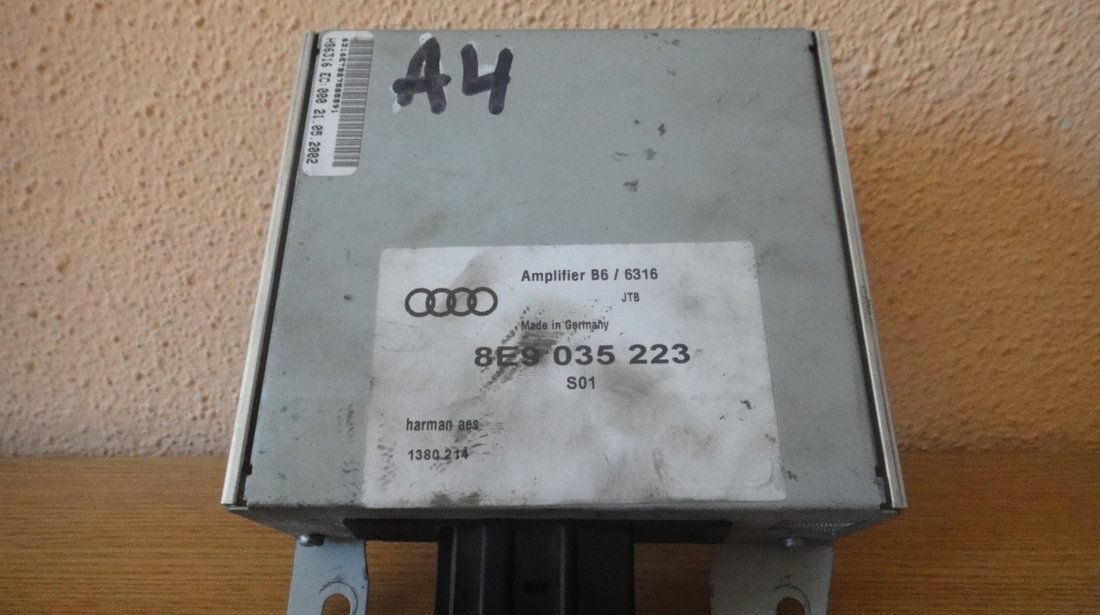 Statie Amplificator spate Audi A4 B6 B7
