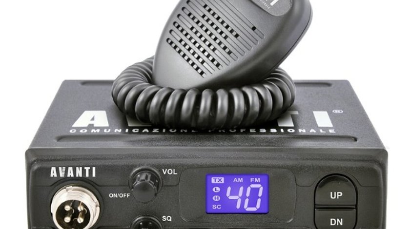 STATIE RADIO CB AVANTI ALPHA 4W AVANTI 7916 <br>