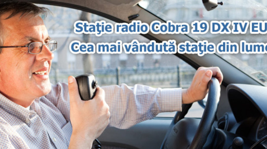 Statie Radio CB Emisie-Receptie Cobra 19DX 4W