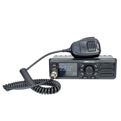 Statie radio CB JOPIX Doris 40CH, AM/FM, 4W, ASQ, Roger Beep, VOX, 12-24V PNI-DORIS-CB