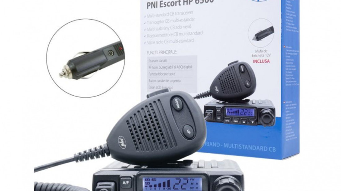 Statie radio cb pni escort hp 6500 (include taxa de timbru verde) UNIVERSAL Universal #6 PNI-HP-6500