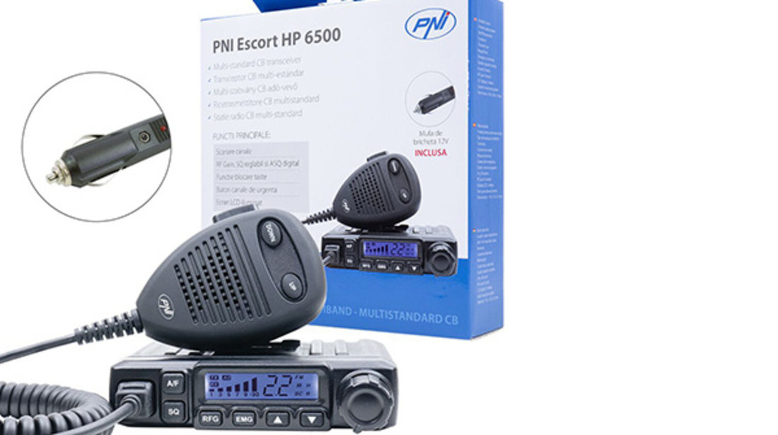 STATIE RADIO CB PNI ESCORT HP 6500 ⭐⭐⭐⭐⭐