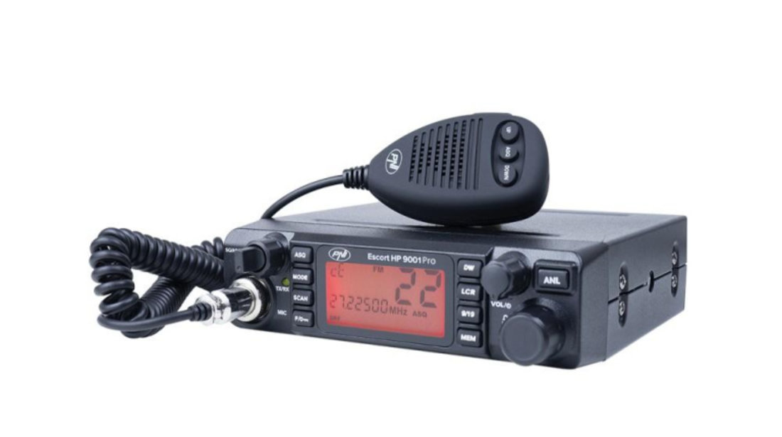 Statie radio cb pni escort hp 9001 pro asq reglabil, am-fm, 12v/24v, 4w, scaun, dual watch, anl, ecran multicolor UNIVERSAL Universal #6 PNI-HP9001P