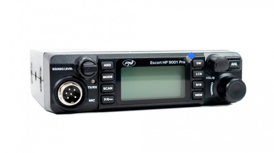 Statie Radio Cb Pni Escort Hp 9001 Pro Asq Reglabil, Am-fm, 12v/24v, 4w, Scaun, Dual Watch, Anl, Ecran Multicolor PNI-HP9001P