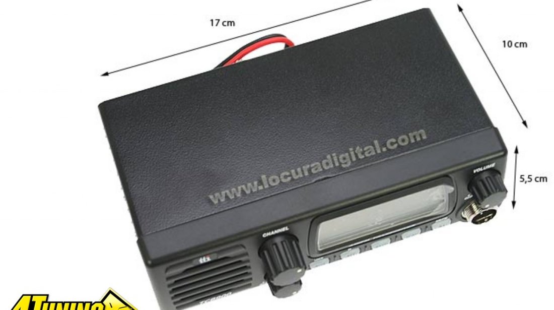 Statie radio CB TTi TCB 900 ALIMENTARE 12 24V Difuzor Frontal