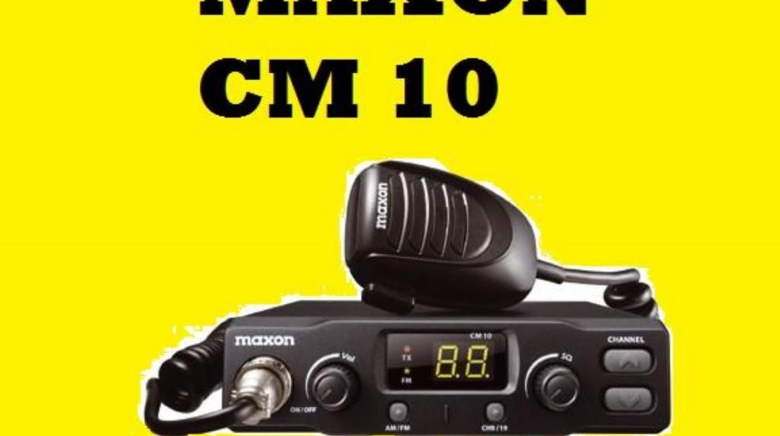 STATIE RADIO MAXON CM10 LA SUPER PRET 250 LEI