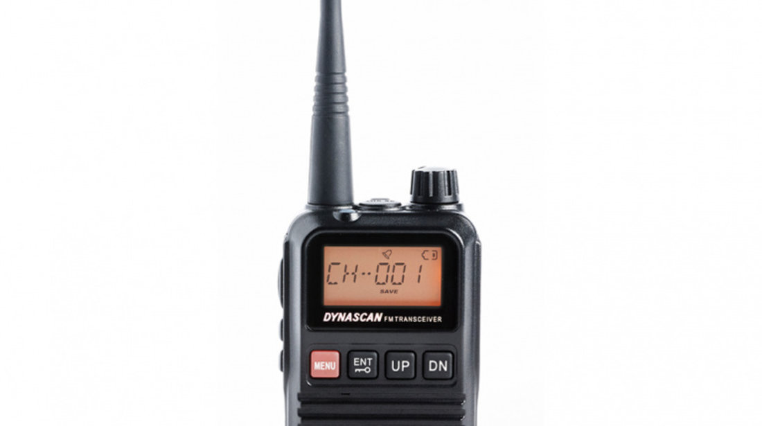 Statie radio PMR portabila PNI Dynascan R-10, 0.5W, 8CH, DCS, CTCSS, Radio FM, Quadset cu 4 bucati PNI-DYN-R10Q