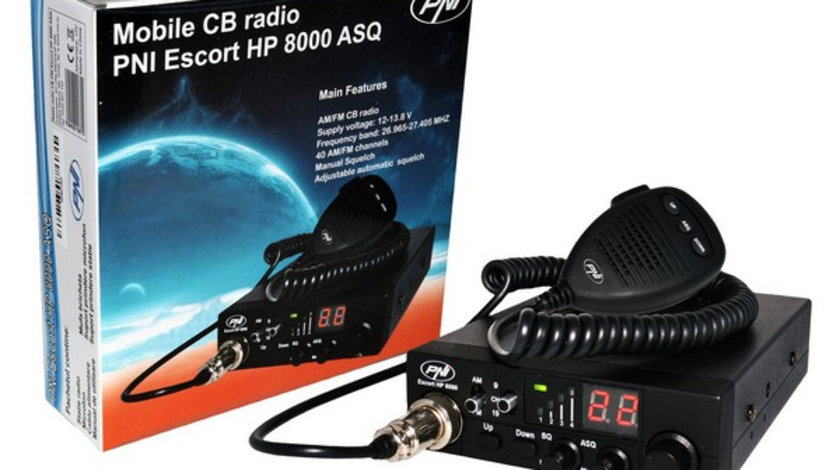 Statie radio PNI Escort HP 8000 ASQ VistaCar