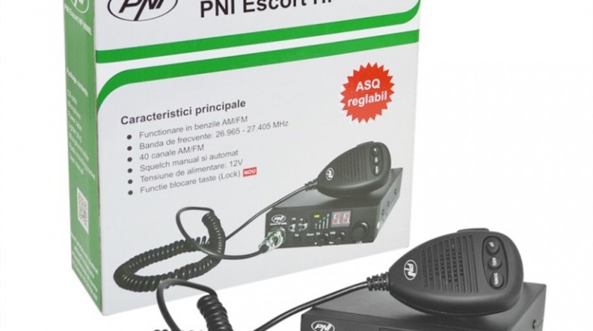 Statie Radio Pni Escort HP 8000L Cu ASQ Reglabil 030816-2