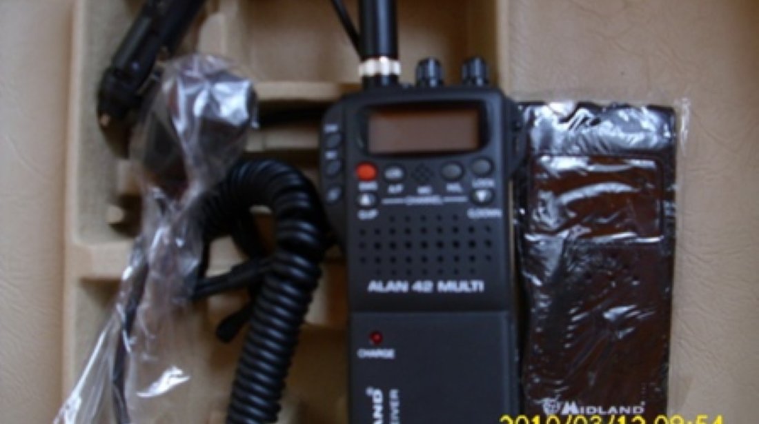 STATIE RADIO PORTABILA ALAN 42 Multi AM si FM 599 LEI