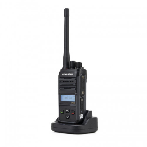 Statie radio portabila PMR Dynascan LP-50, 16CH, Scaun, Vox, CTCSS, DCS, acumulator 2000mAh, IP67 PN...