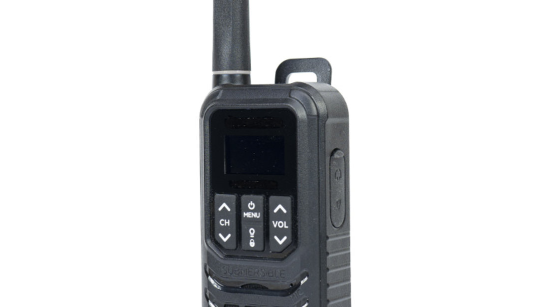 Statie radio portabila PNI PMR R80 PRO, set cu 2 buc, 0.5W PNI-PMR-R80-S