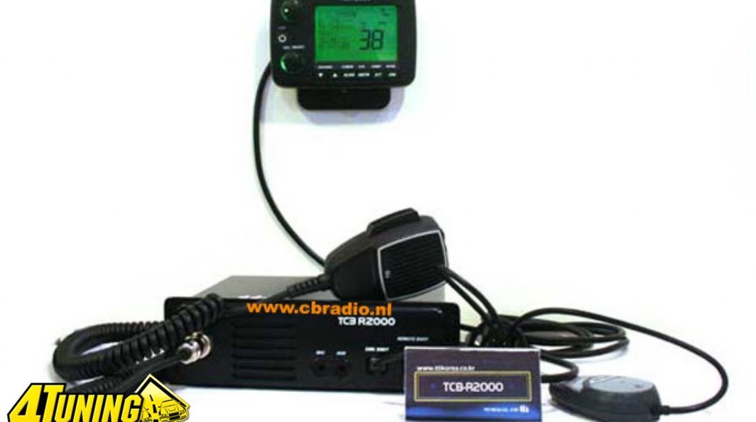 Statie Radio TTi TCB R2000 10 W Alimentare 12 24V Handsfree si Telecomanda model 2012