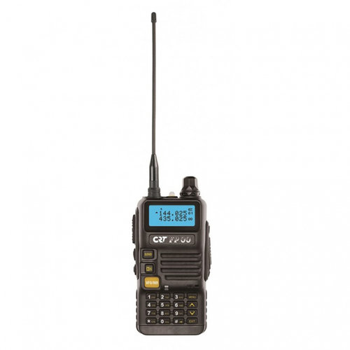 Statie radio VHF/UHF portabila CRT FP00 dual band 136-174 si 400-440 MHz culoare Negru, VOX, 128 can...