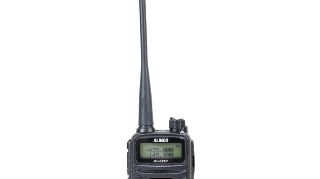 Statie radio VHF/UHF portabila PNI Alinco DJ-CRX-7, Radio FM, acumulator 1800mAh, Talk Around, BCL, TOT, DTMF, CTCSS, DCS PNI-DJ-CRX-7